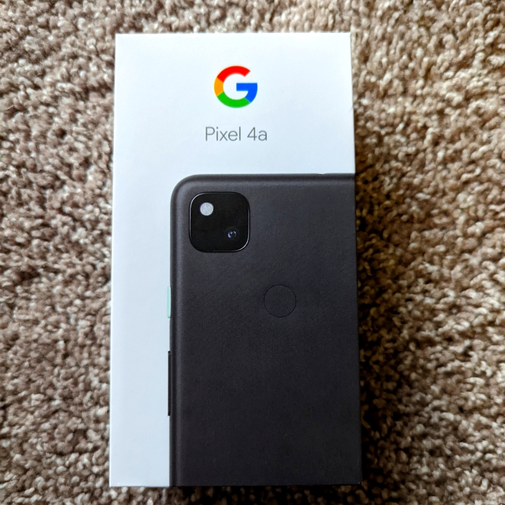 Google Pixel 4a GA02099-US - 128GB - Just Black (Unlocked) (Single SIM)